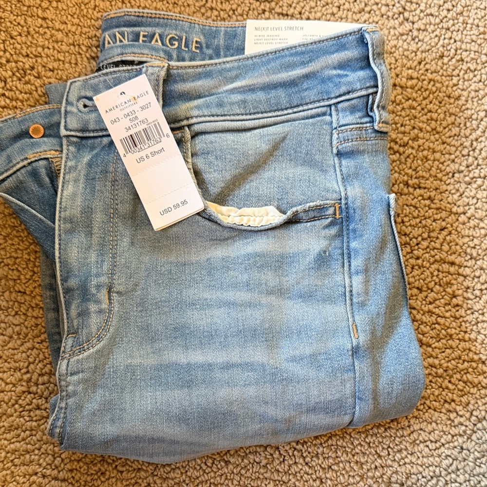 American Eagle Outfitters Light Blue Jeggings